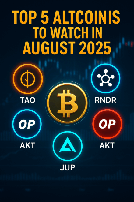 Top 5 Altcoins to Watch in August 2025 – Hidden Gems Beyond Bitcoin
